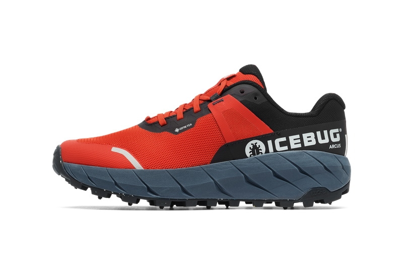 Icebug Arcus BUGrip® GTX Laufschuhe Damen Rot | VTRU16205