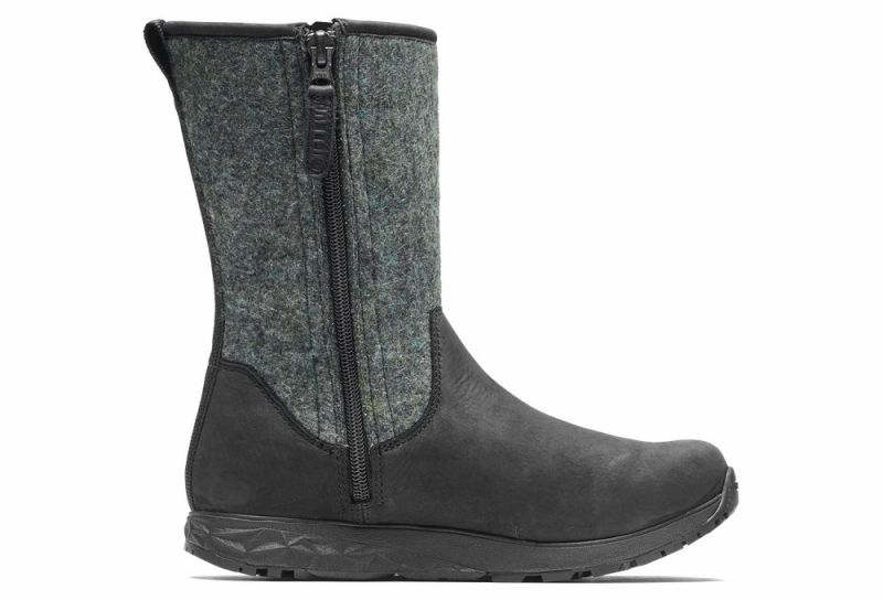 Icebug Grove Michelin Wic Woolpower Winterschuhe Damen Schwarz Grau | HUPS60148