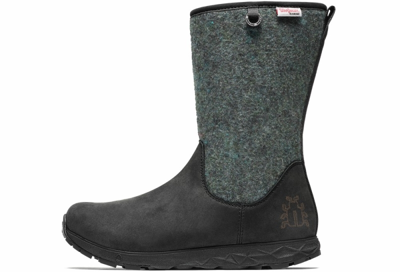 Icebug Grove Michelin Wic Woolpower Winterschuhe Damen Schwarz Grau | HUPS60148