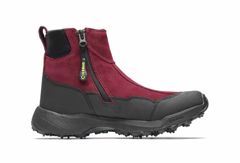 Icebug Metro2 BUGrip® Winterschuhe Damen Rot Schwarz | TAEJ36480