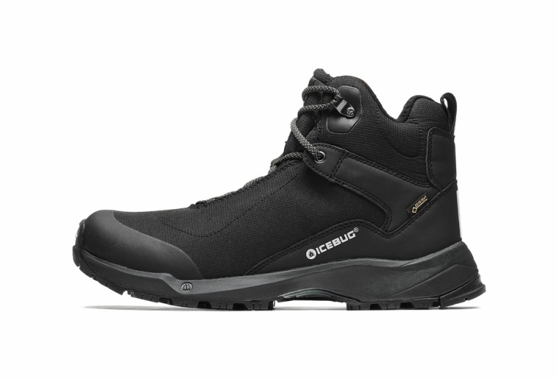 Icebug Pace3 Michelin Wic GTX Winterschuhe Herren Schwarz | RVDL96150