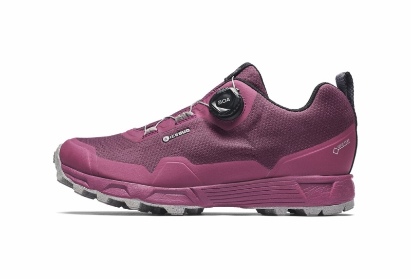 Icebug Rover RB9X® GTX Laufschuhe Damen Fuchsie | HVDN97458