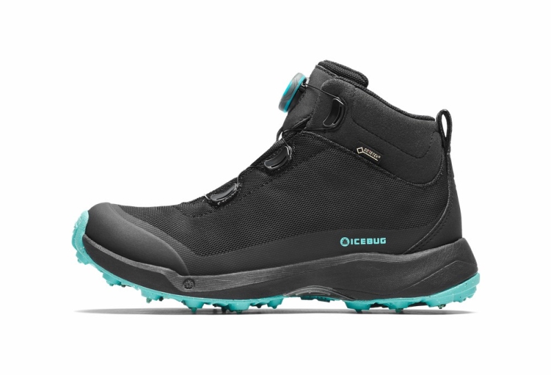 Icebug Stavre BUGrip® GTX Winterschuhe Damen Schwarz | QZST35971