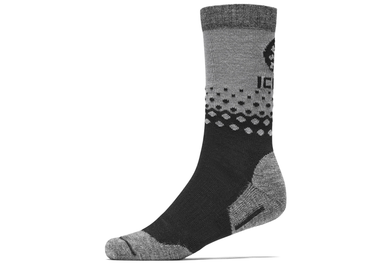 Icebug Warm Wool Socken Unisex Schwarz Grau | QEZL75902